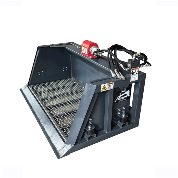 Skid Steer Rock Screening Bucket-2